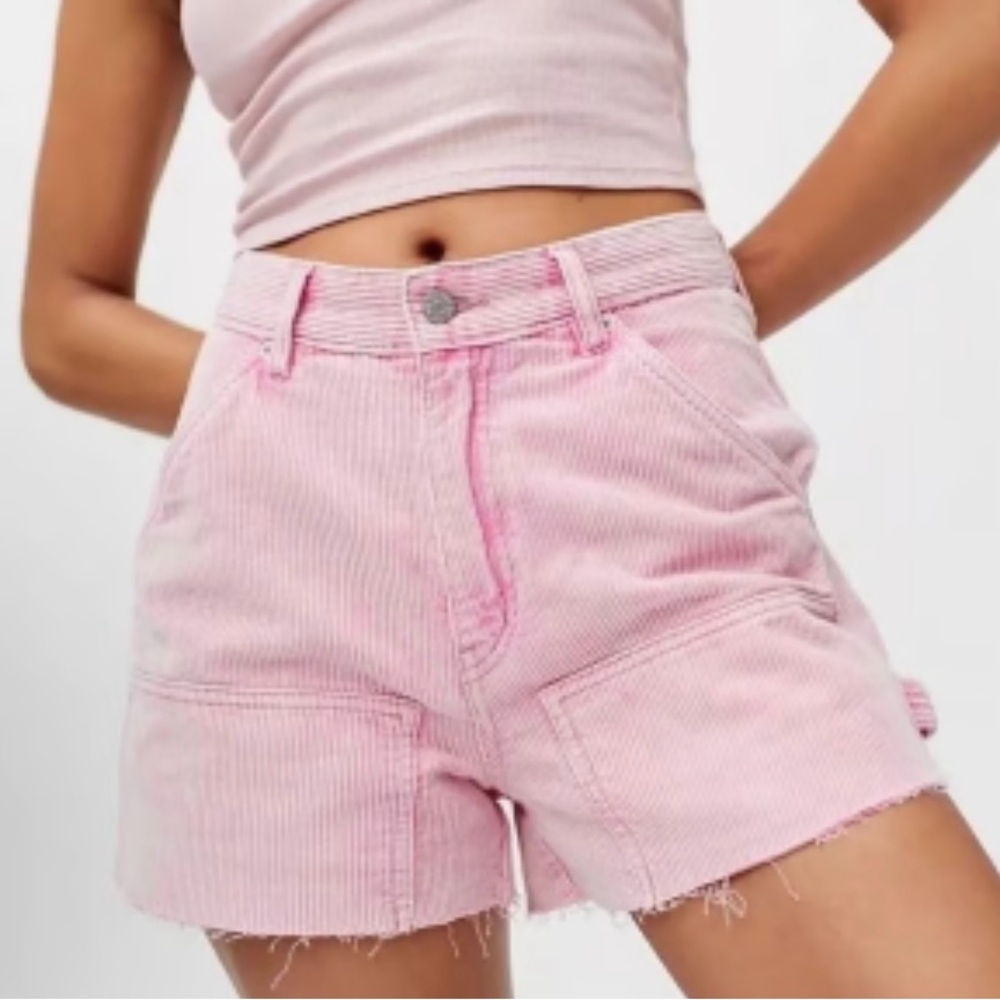 Urban Outfitters High Rise Carpenter Shorts